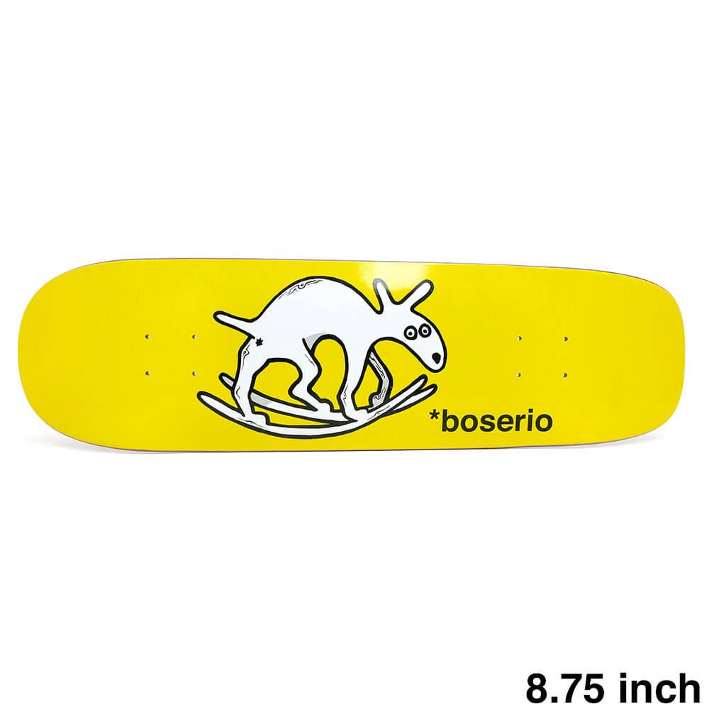 POLAR DECK ポーラー デッキ NICK BOSERIO USELESS WOODEN DOG YELLOW 8.75 P1 SHAPE スケートボード スケボー