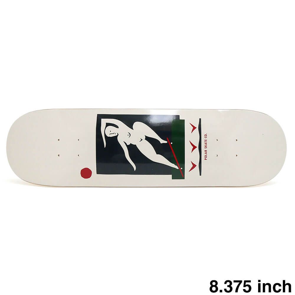 POLAR DECK ポーラー デッキ TEAM BS SMITH CREAM 8.375 スケートボード スケボー
