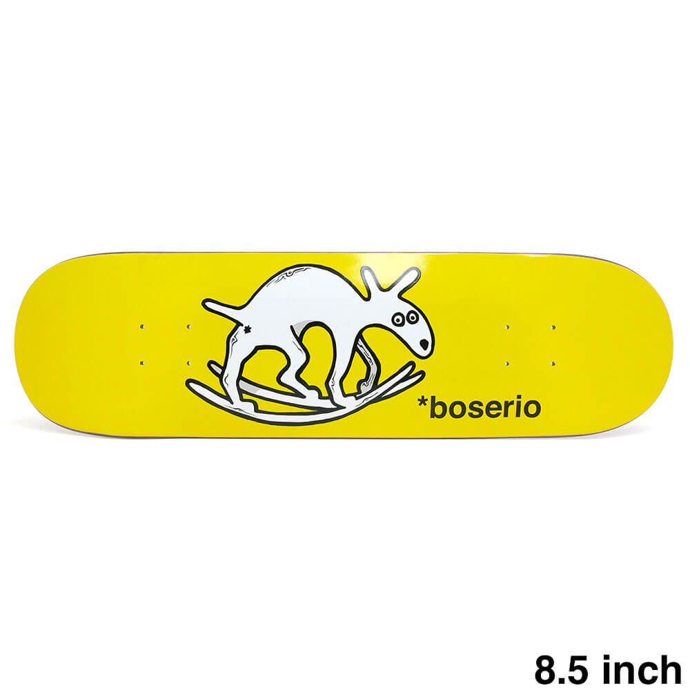 POLAR DECK ポーラー デッキ NICK BOSERIO USELESS WOODEN DOG YELLOW 8.5 SHORT スケートボード スケボー
