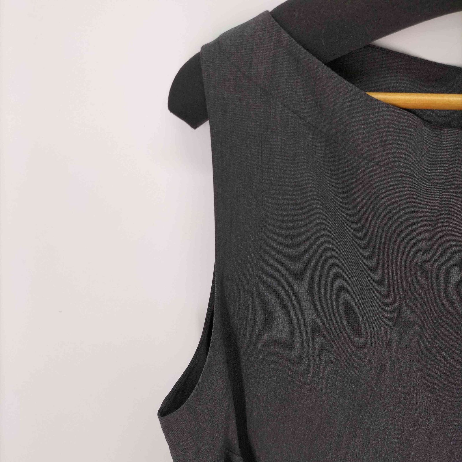 ◎萌 MOYURU ワンピース 変形 ブラック 40 ノースリーブ ON0248