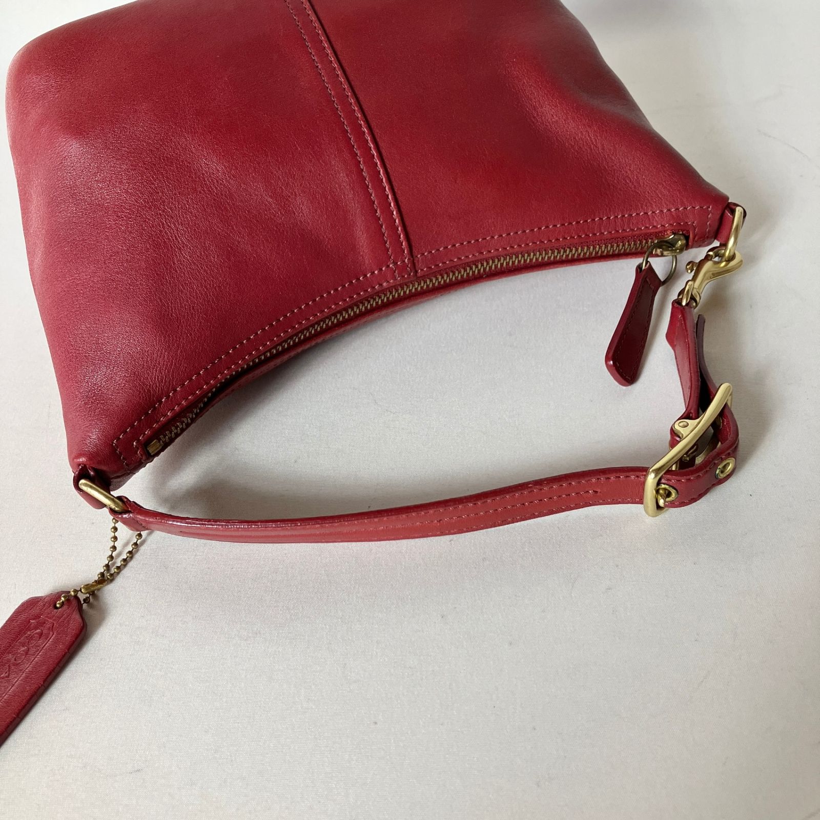  2509-357｜ ｜コーチ ハンドバッグ レザー レッド ハンドバッグ バッグ