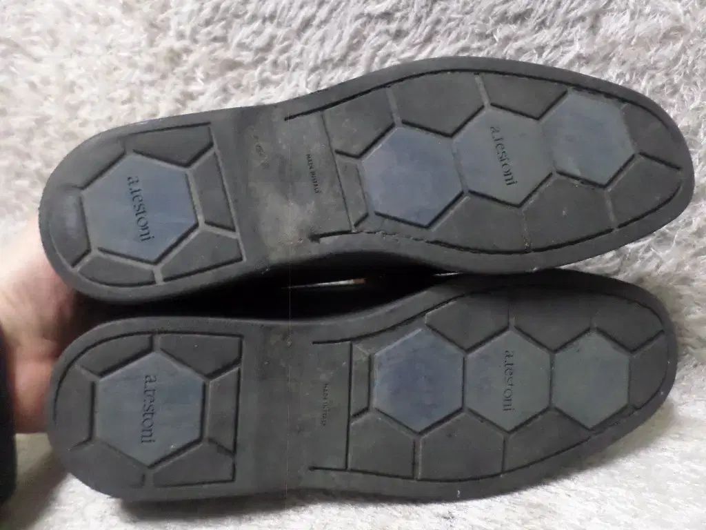  265 A Testoni ア テストーニ 靴 ローファー ドライビング シューズ ジーン ブラウン ローファー ブーツ 革靴