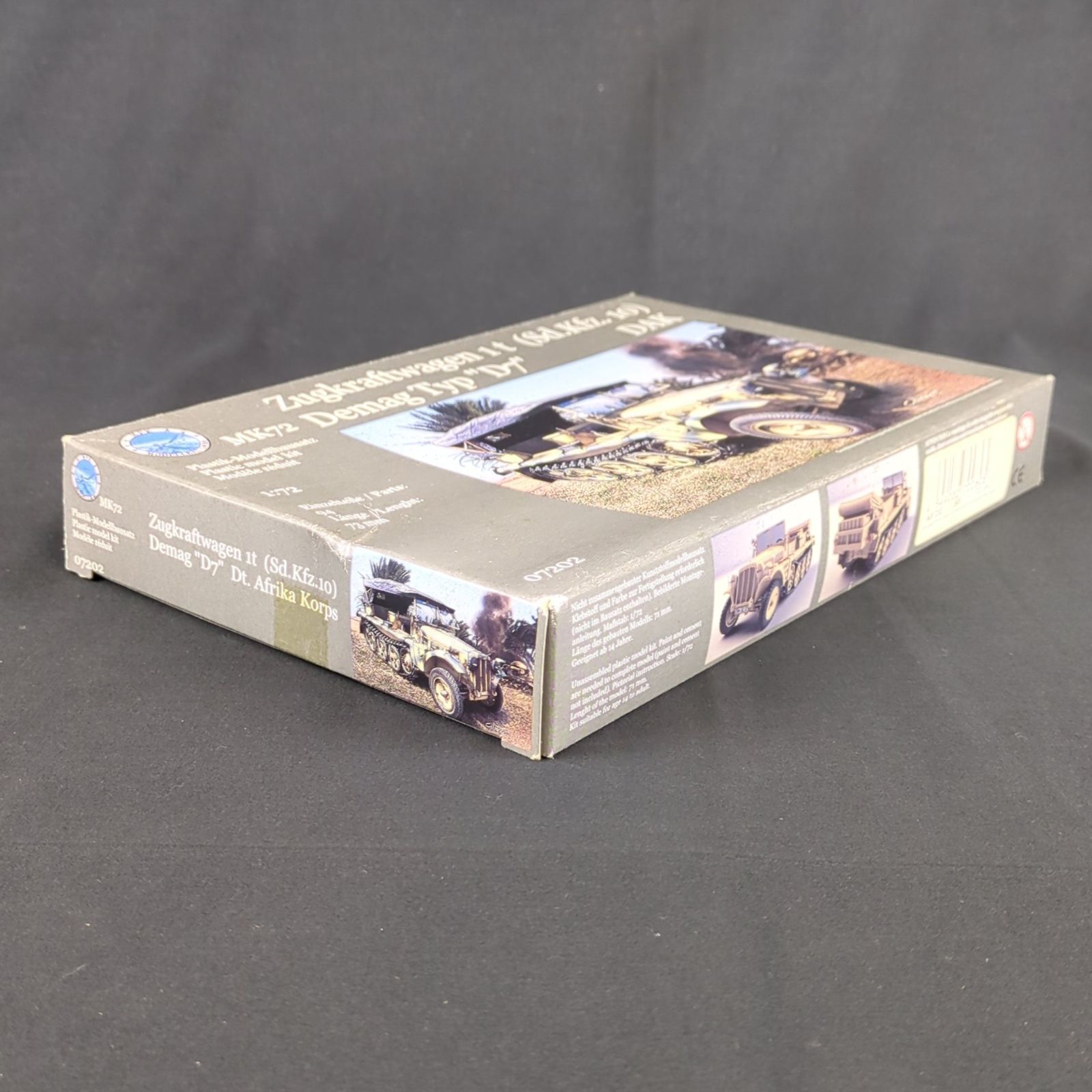 輸入キット MACO MPK 1 72 Zugkraftwagen t Sd Kfz 10 Demag Typ D 7 DAK 独SdKfz デマーグ1トン ハーフトラック 北アフリカ