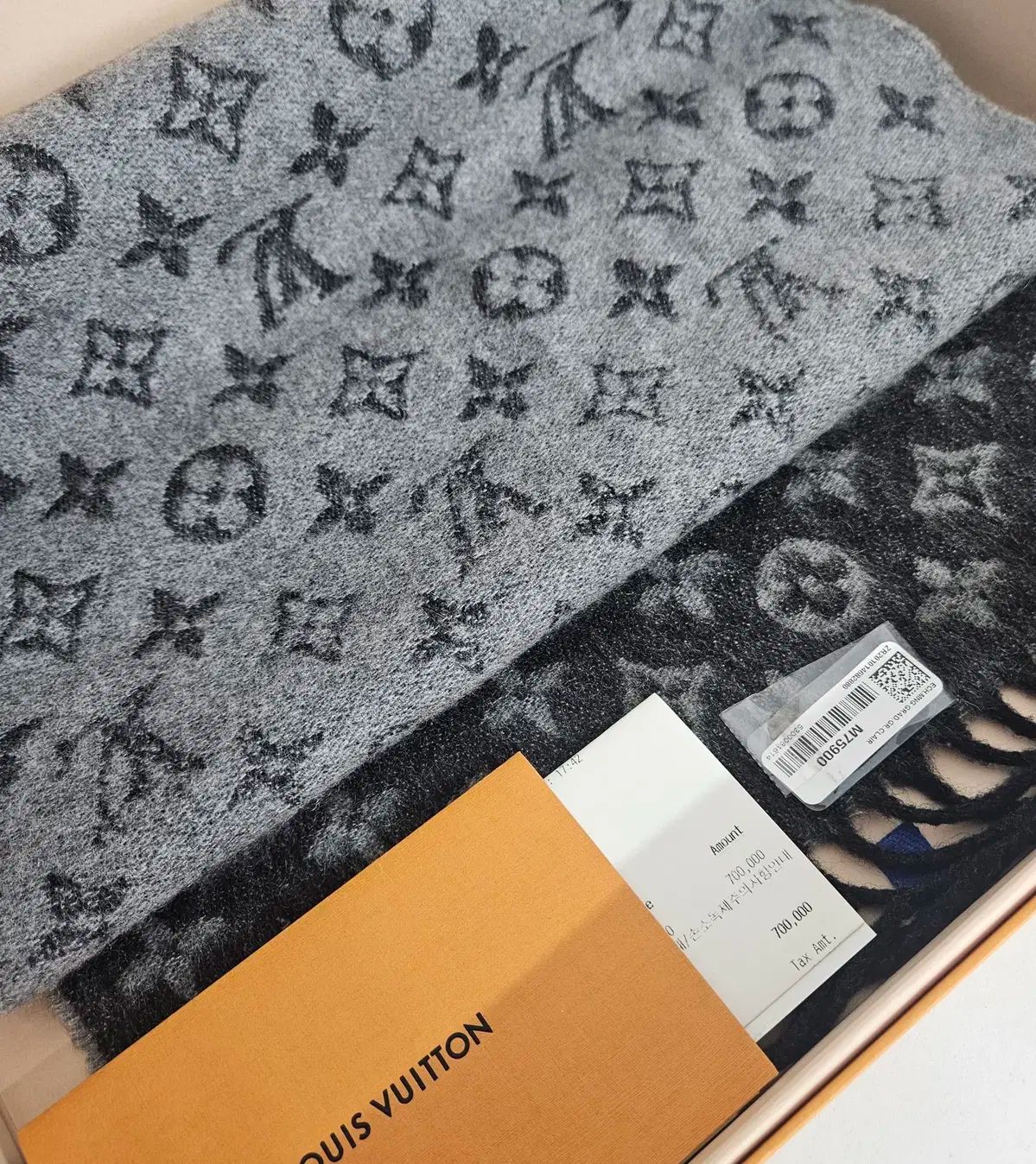  Louis Vuitton モノグラム グラデーション マフラー スカーフ バンダナ スカーフ 小物