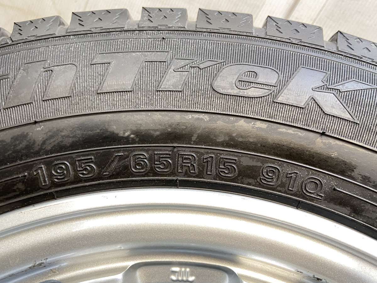  195 65 R 15 オートバックス ノーストレック N 5 トヨタ x 6 40 100 5穴 タイヤ スタッドレスタイヤ ホイールセット 4本セット w タイヤ ホイールセット タイヤ ホイール