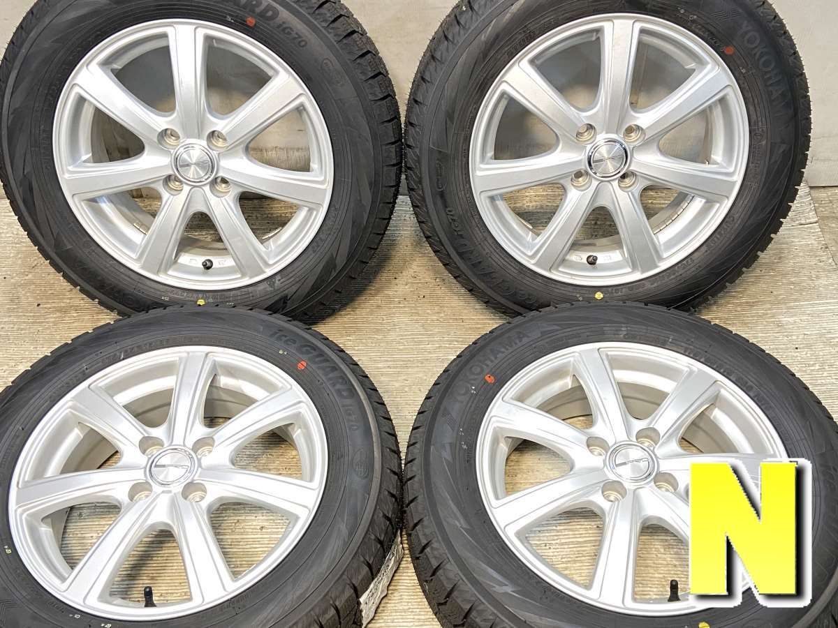 175 65 R 15 ヨコハマ アイスガード iG 70 PRD x 5 42 100 4穴 タイヤ スタッドレスタイヤ ホイールセット 4本セット w