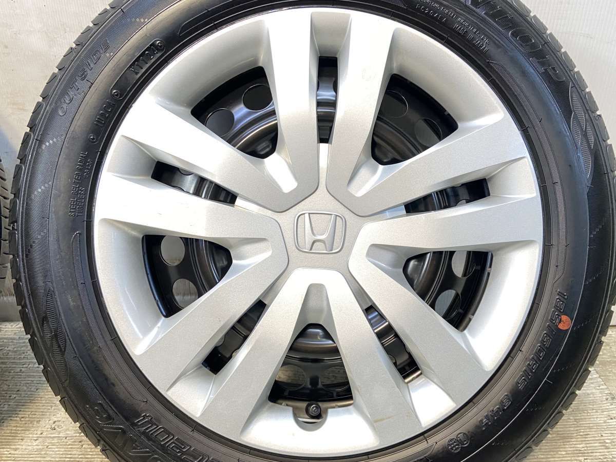  185 60 R 15 ダンロップ エナセーブ EC 204 ホンダ T 5 B x 6 0 100 4穴 タイヤ サマータイヤ ホイールセット 4本セット s タイヤ ホイールセット タイヤ ホイール