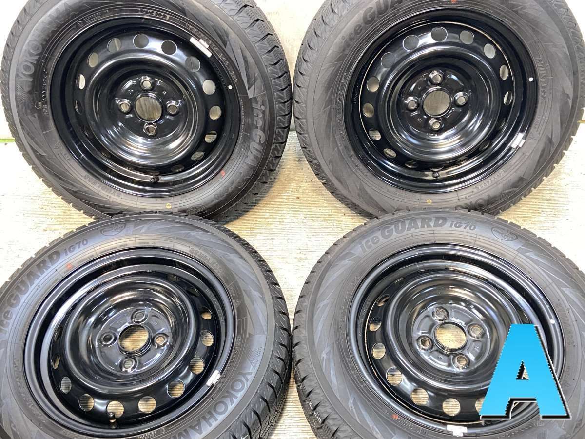 175 70 R 14 ヨコハマ アイスガード iG トヨタ DK x 5 0 100 4穴 タイヤ スタッドレスタイヤ ホイールセット 4本セット w