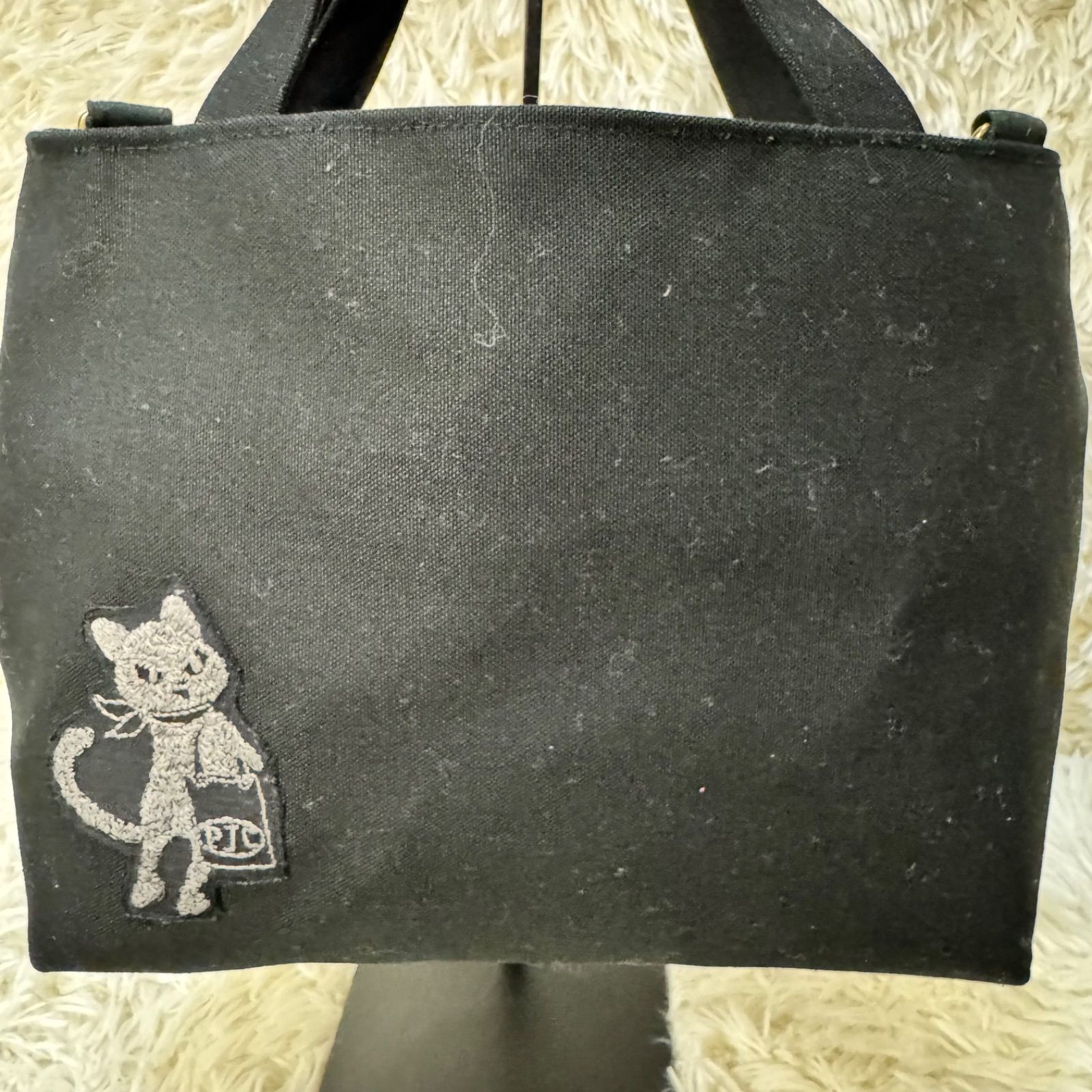 pjcクロッチくん ミナペルホネン トートバック 黒 しずく 自立 - メルカリ