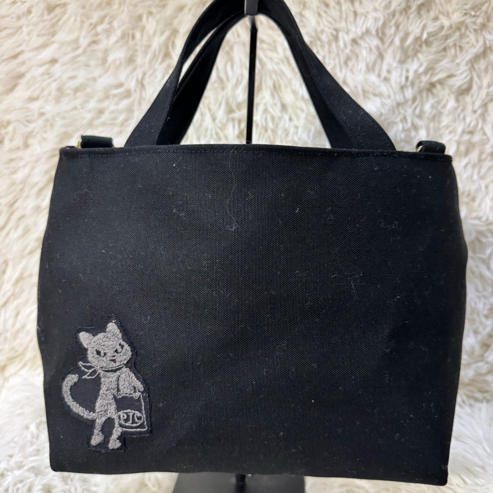 pjcクロッチくん ミナペルホネン トートバック 黒 しずく 自立 - メルカリ