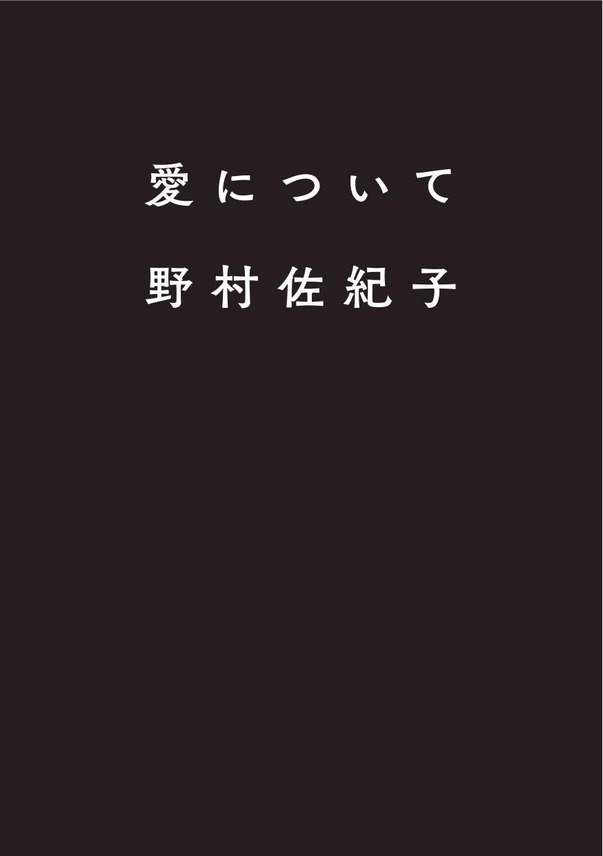 正規品，安い 野村佐紀子 写真集「愛について」 その他