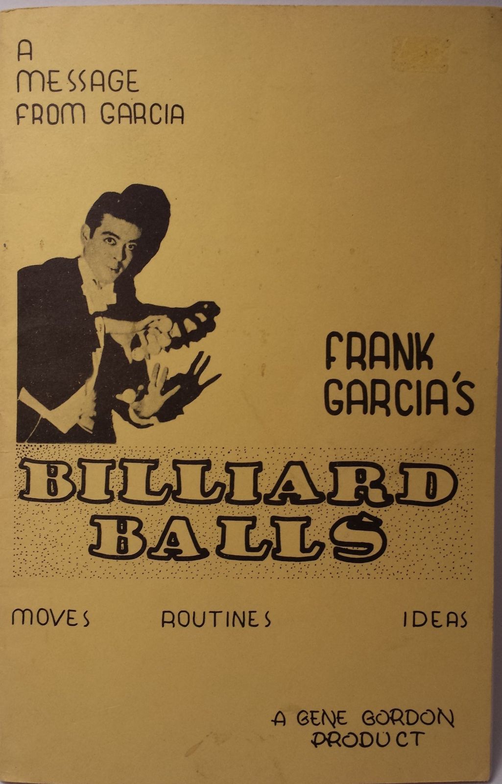 Frank Garcia s Billiard Balls