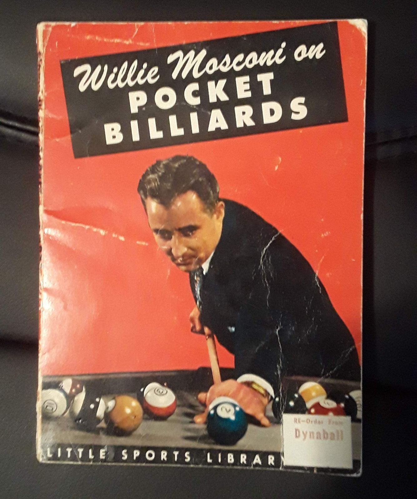 Willie Masconi on Pocket Billiards little Sports library