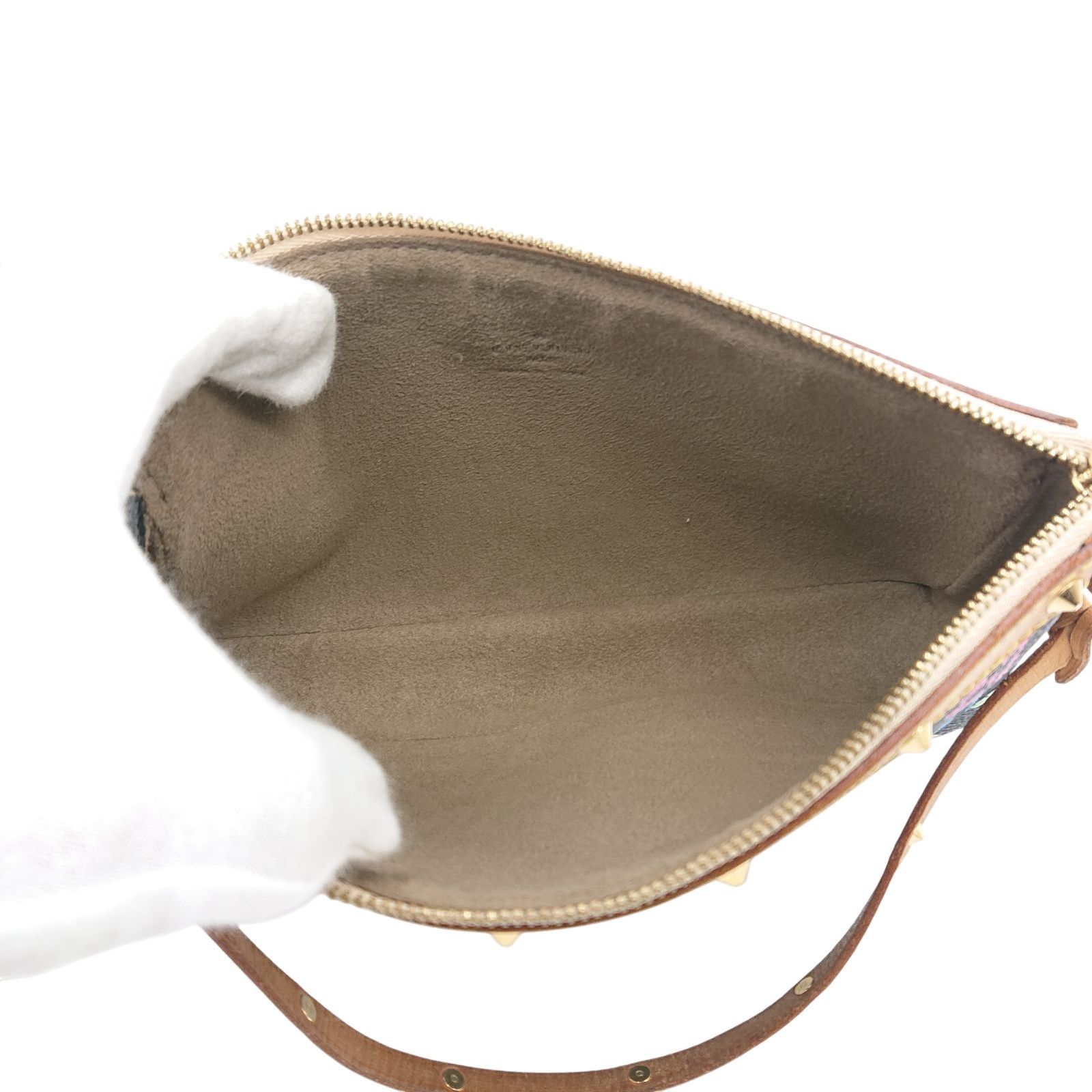  LOUIS VUITTON ルイヴィトン ポシェットアクセソワ―ル マルチ ブラック ノワール ポーチ バッグ