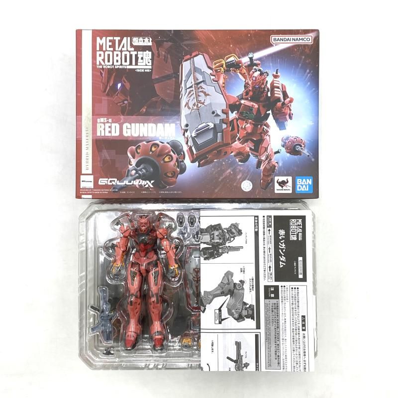 中古】【開封/欠品有】METAL ROBOT魂 ＜SIDE MS＞ 赤いガンダム 「機動