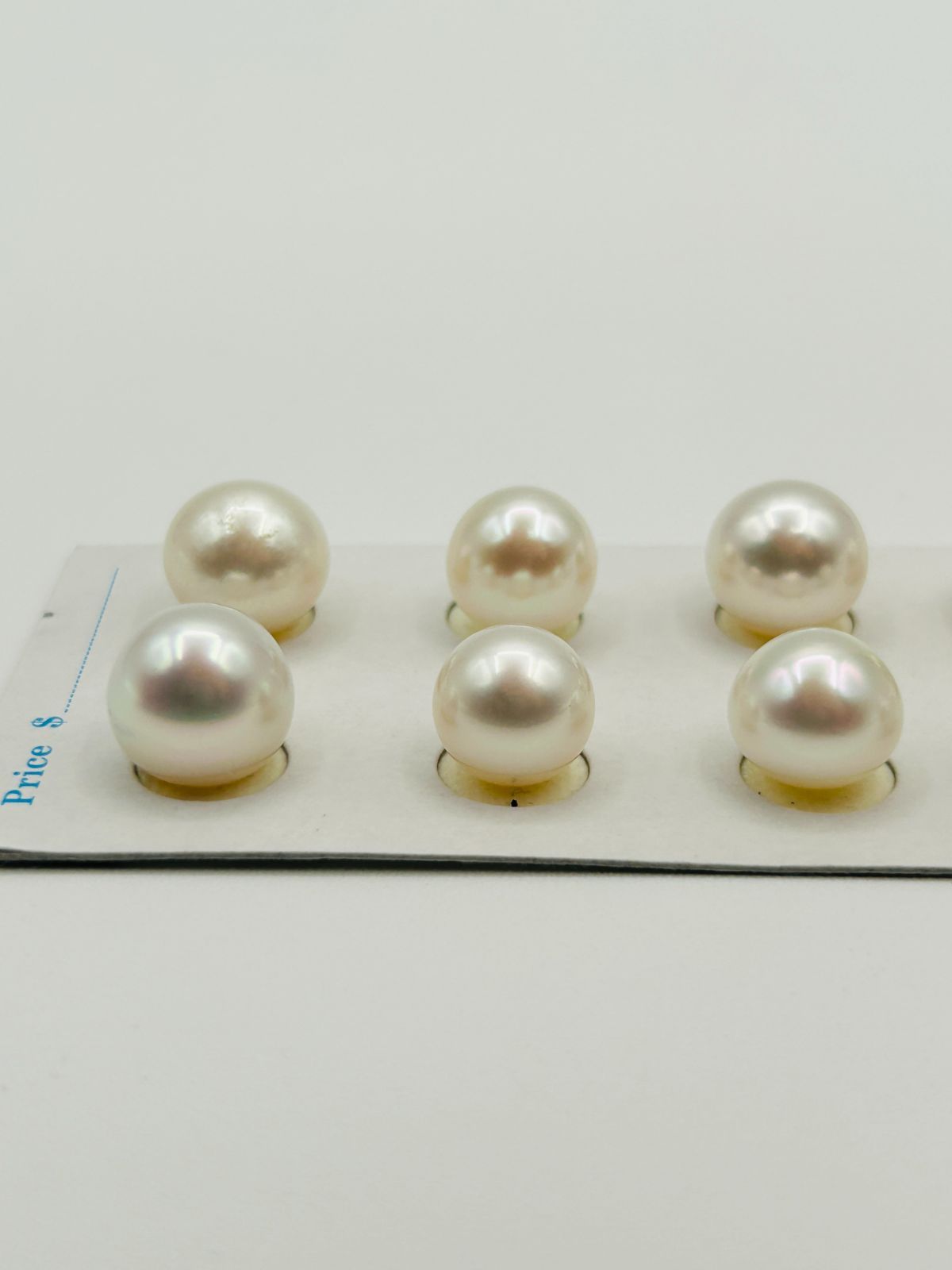 が 真珠 南洋 白蝶 パール ルース 9.0 12.0㎜UP 11 PCS South Sea Pearl