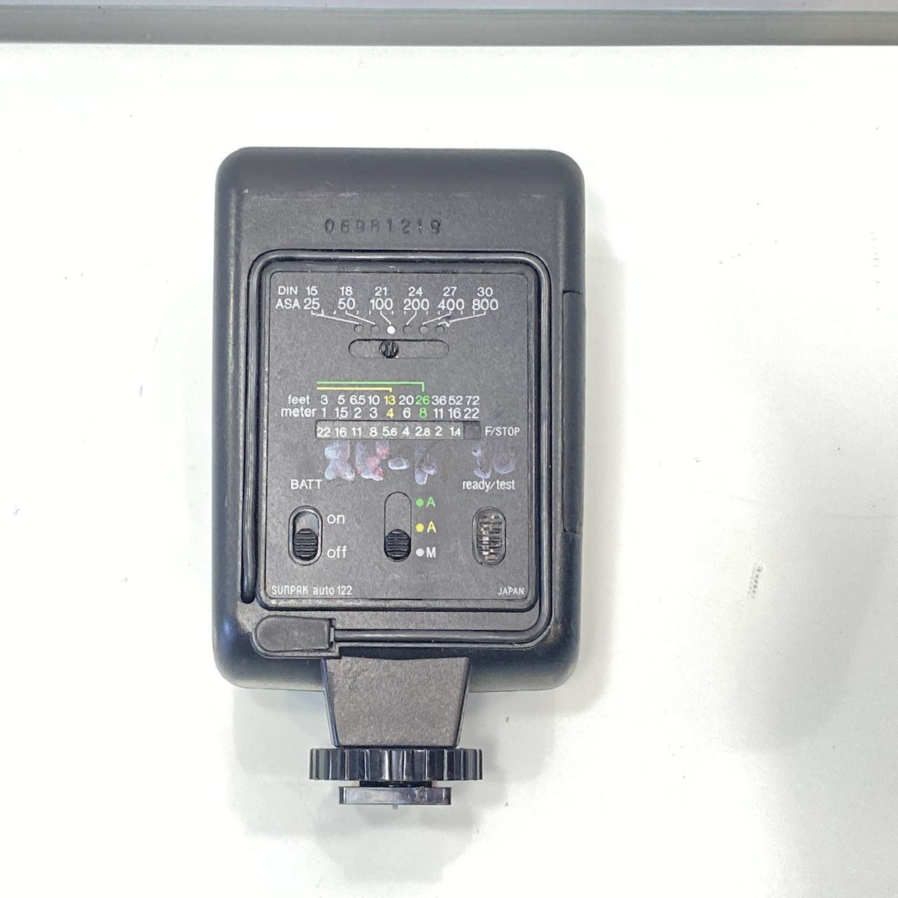 SUNPAK サンパック カメラ用ストロボ auto122 ジャンク品 [管理No