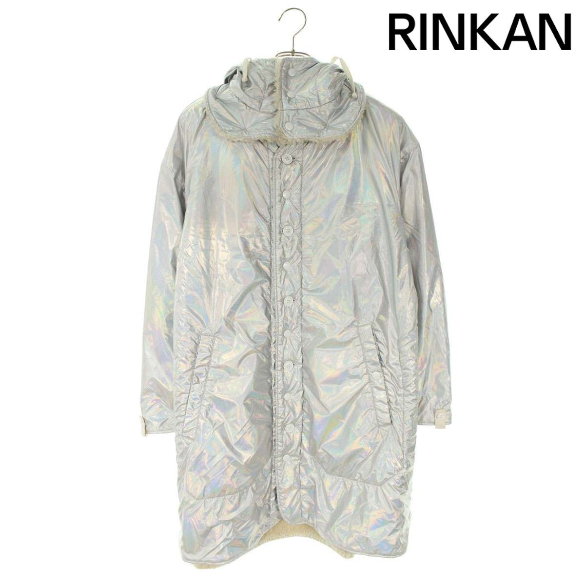 エンジニアードガーメンツ メタリックフーデッドボアコート メンズ XS