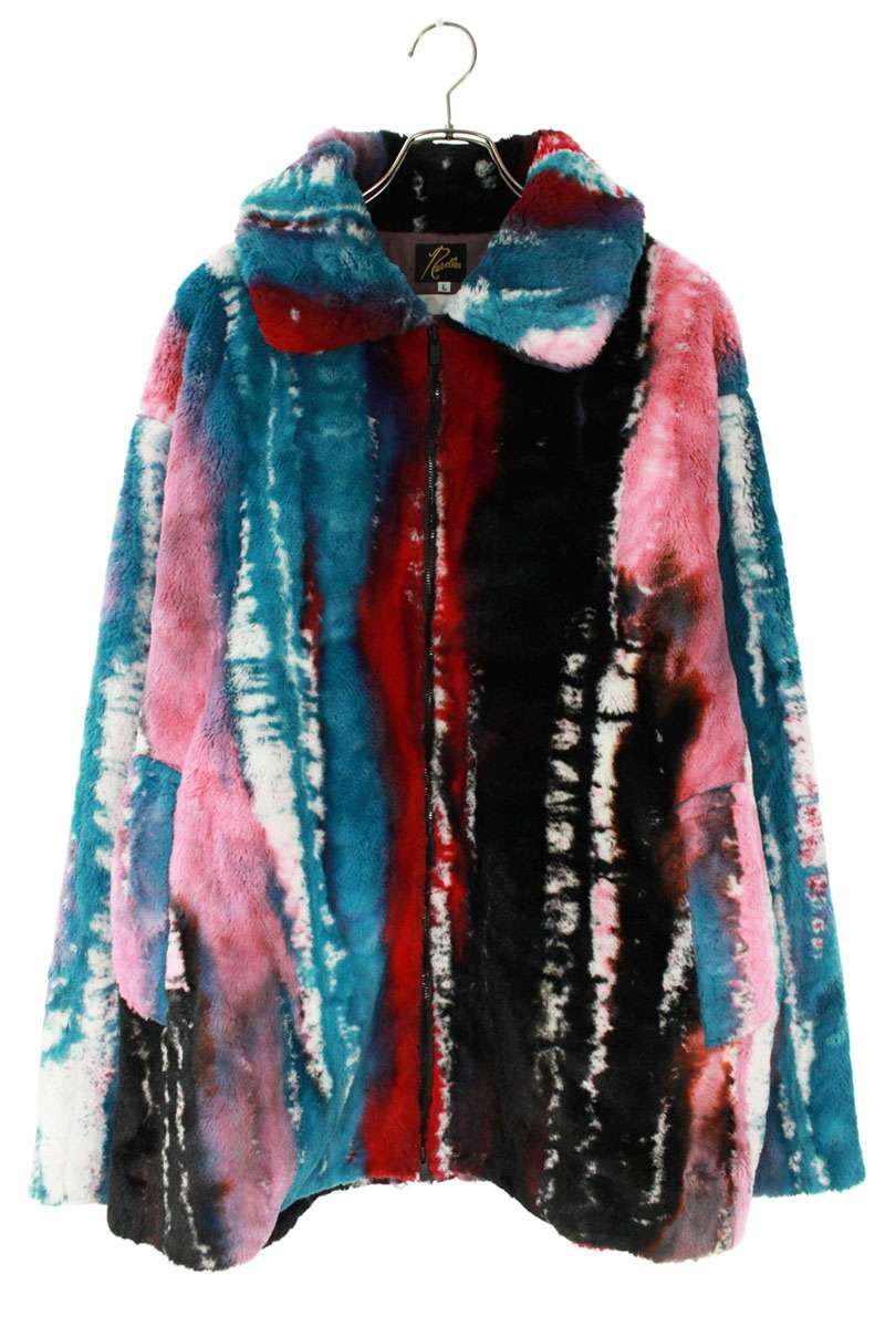 ニードルス ×ティーエスエス ts s 22AW Bomber Jacket フェイクファーボンバージャケット メンズ L