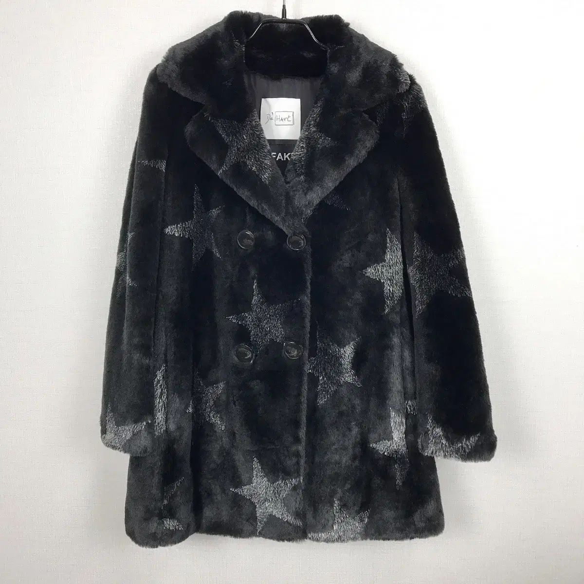 レッセパッセ リボンティペット付ノーカラーコート ピンク系 Mサイズ