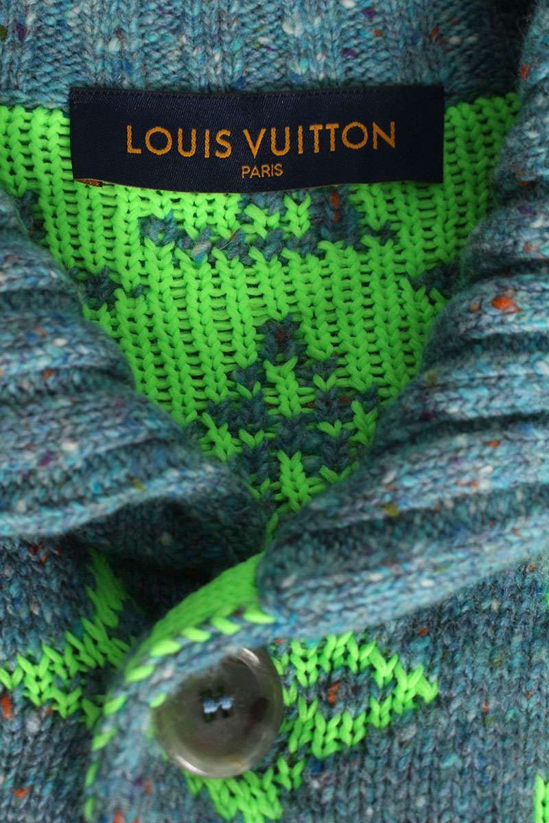 ルイヴィトン 22SS RM221 IZ4 HMN83W モノグラムシグネチャー ニット
