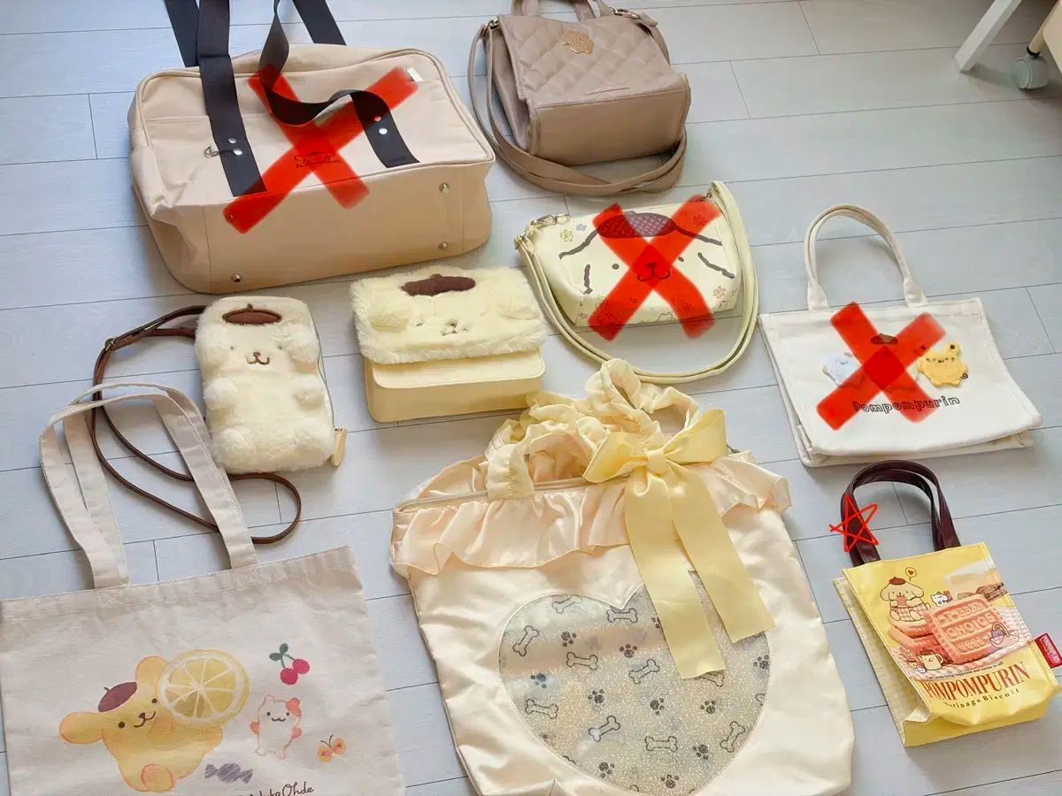 無条件 2 5 ポムポムプリン バッグ