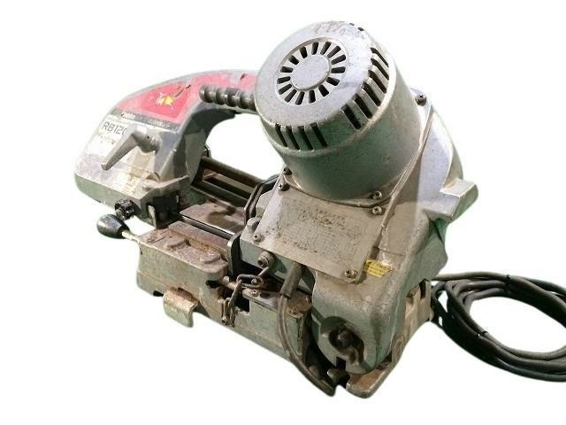 品 SHINDAIWA 新ダイワ 100V 小型バンドソー RB120FV ロータリーバンドソー 帯鋸切断機116589