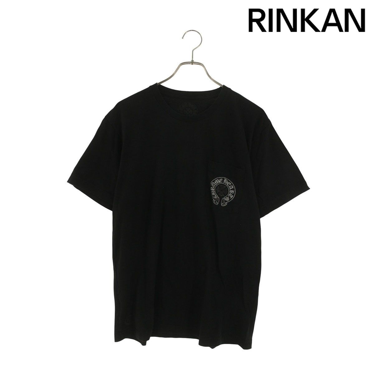 クロムハーツ ラスベガス限定 バックホースシュー 長袖 黒 クロム