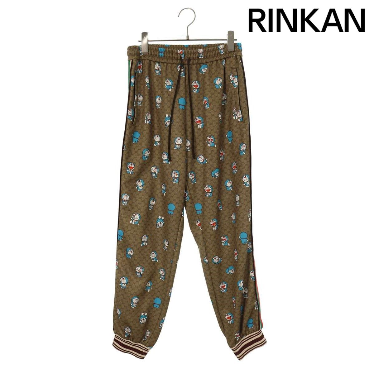 グッチ 654941 XJDEX ×キャラクターGG総柄トラックロングパンツ メンズ S