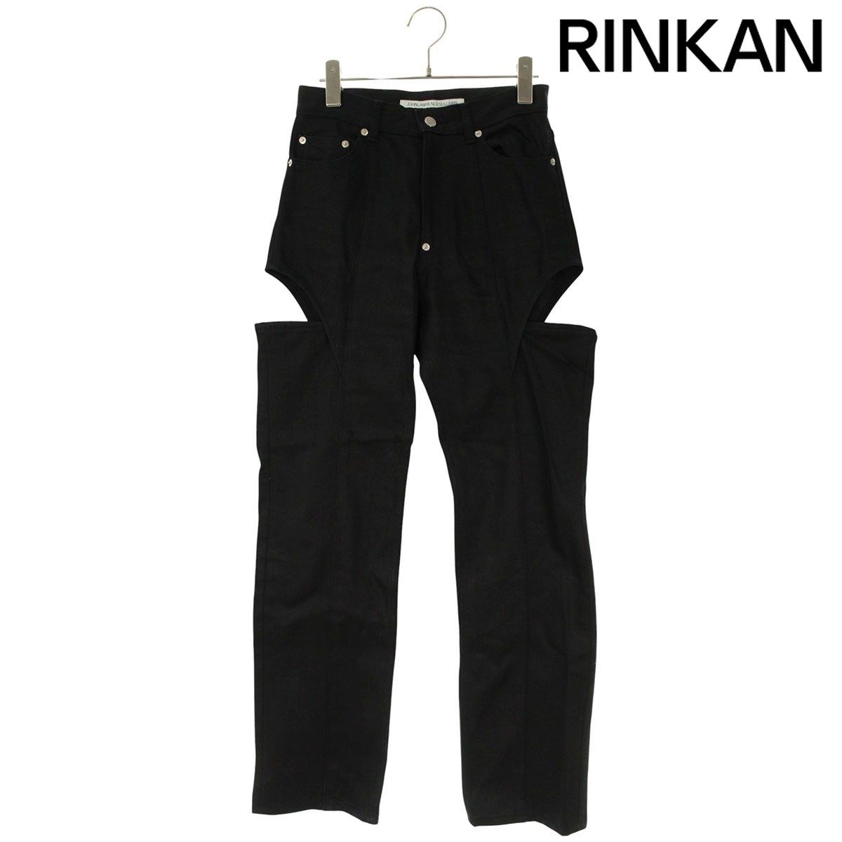 ジョンローレンスサリバン 2 C 019 0324 TT カットアウトデザインロングパンツ メンズ XS