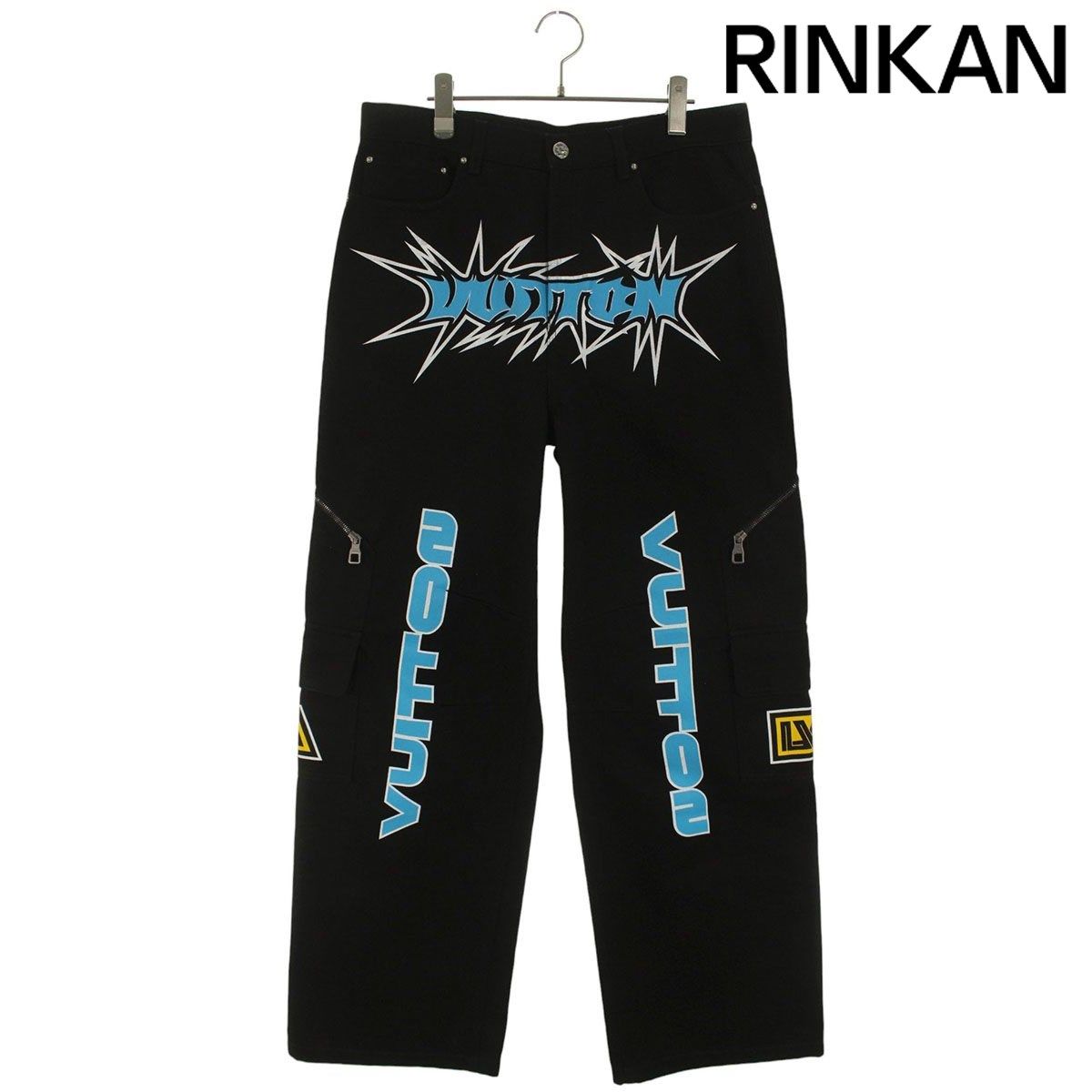 louis vuittonルイヴィトン 23AW レーシングアーバンデニムパンツ ルイヴィトン 23AW RM232M Z78 HPD10W レーシングアーバンデニムパンツ