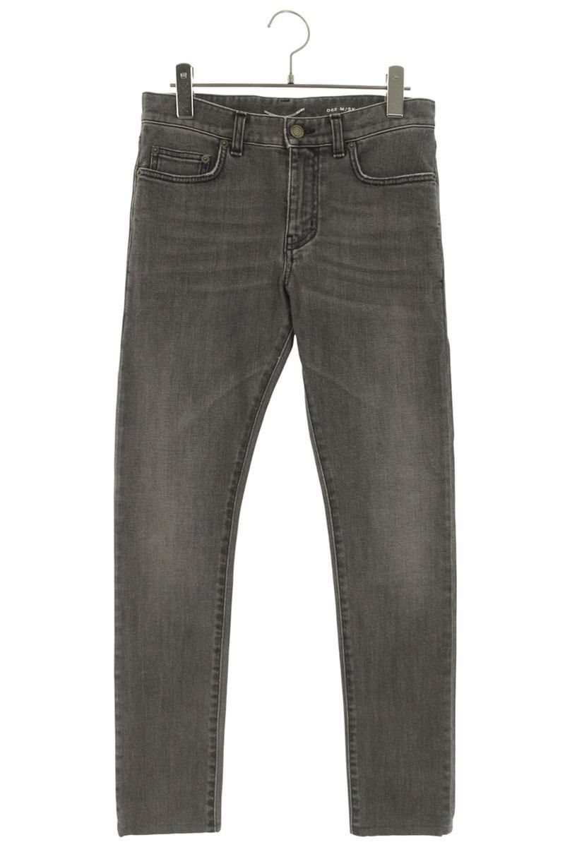 サンローランパリ 344103 YM25R ウォッシュ加工スキニーデニムパンツ メンズ 28インチ