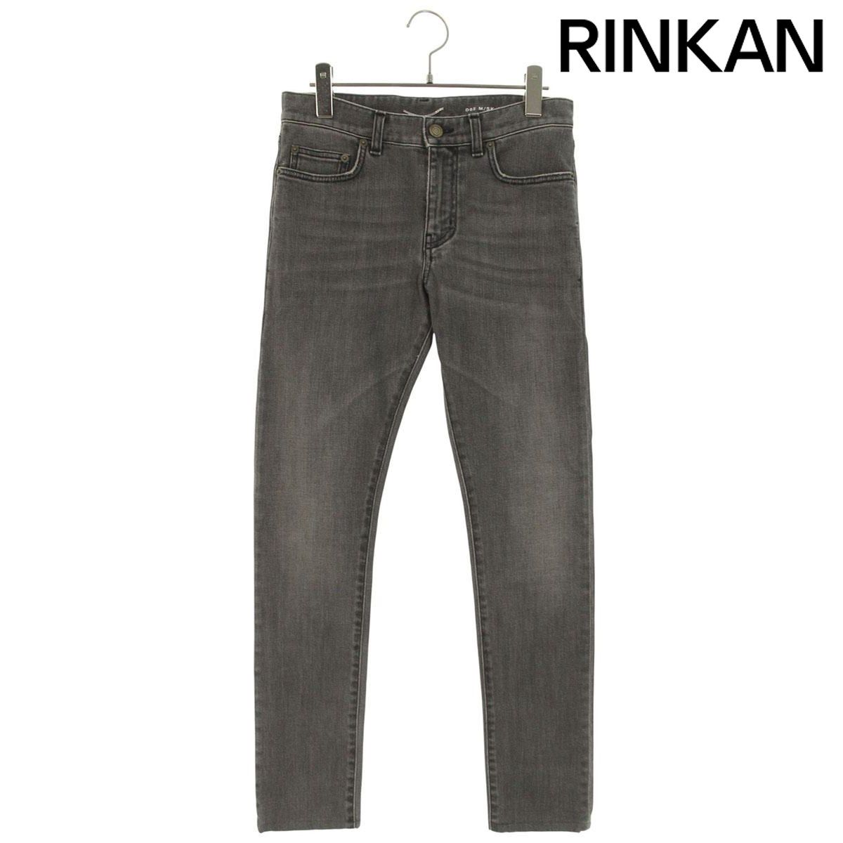 サンローランパリ 344103 YM 25 R ウォッシュ加工スキニーデニムパンツ メンズ 28インチ