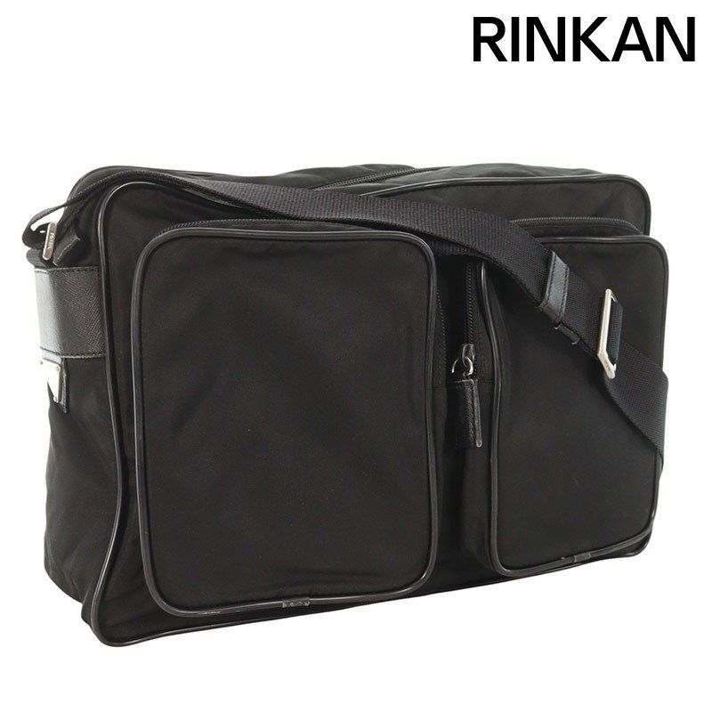 プラダ VA 0350 ナイロンショルダーバッグ メンズ