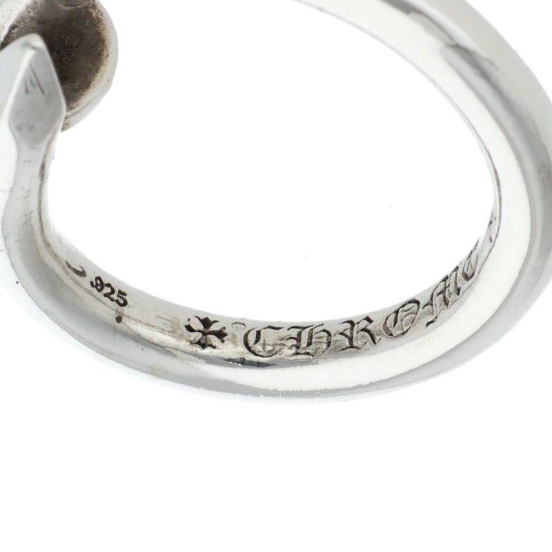 クロムハーツ NAIL FLAT/ネイルフラット シルバーリング メンズ 12号