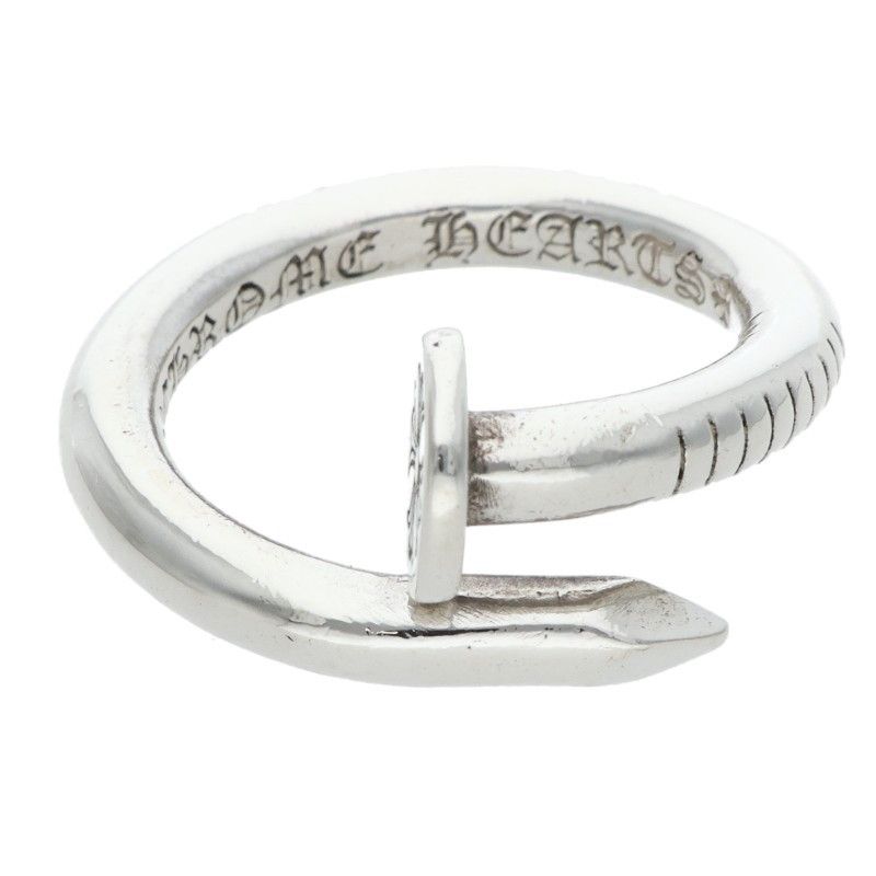 クロムハーツ NAIL FLAT/ネイルフラット シルバーリング メンズ 12号