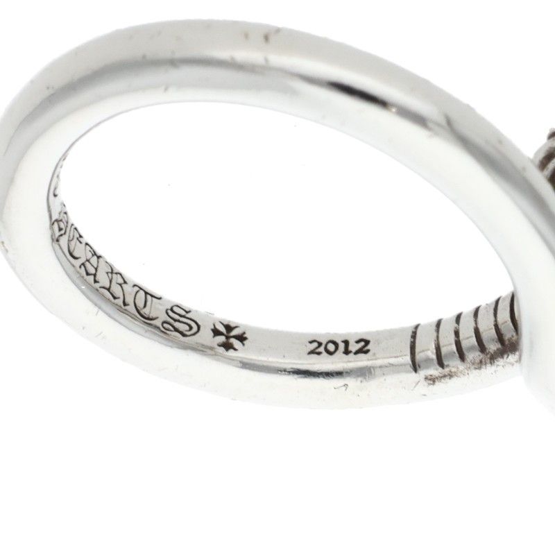 クロムハーツ NAIL CRSBALL/ネイルクロスボール シルバーリング メンズ