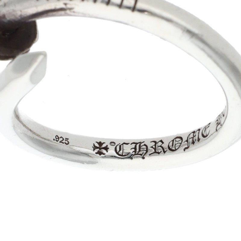 クロムハーツ NAIL CRSBALL/ネイルクロスボール シルバーリング メンズ