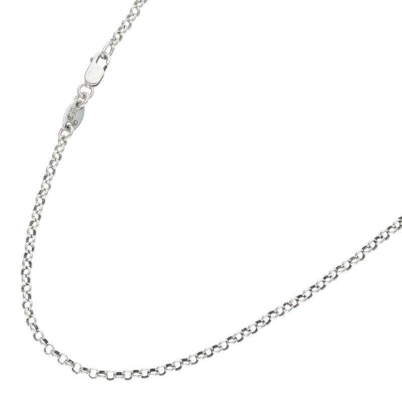 シルバー925 ロールチェーン50センチクロムハーツ好きに クロムハーツ