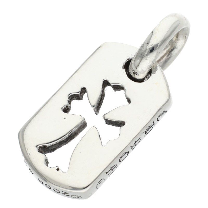 クロムハーツ DT TNY CO CRS/タイニーカットアウトクロスドッグタグ