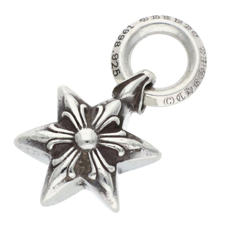 クロムハーツ STAR CHARM/6ポイントスターチャーム シルバーネックレス
