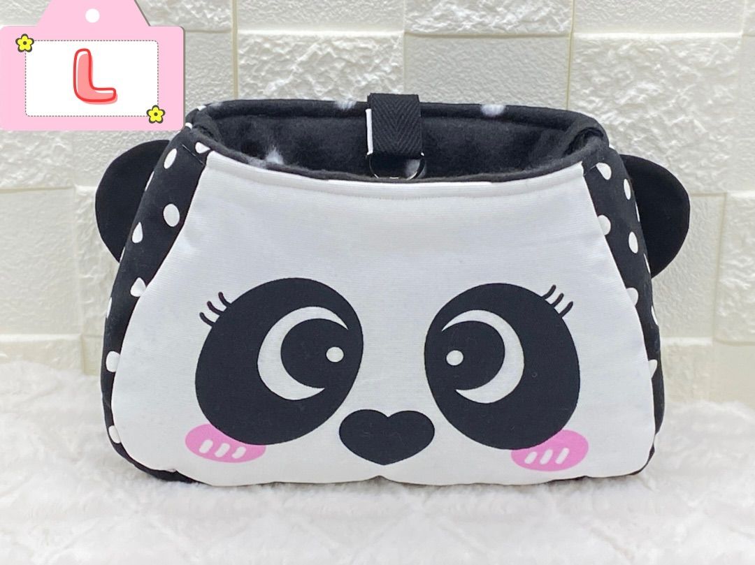 フクロモモンガ ポーチ らぶりぃPANDA Lサイズ - メルカリ