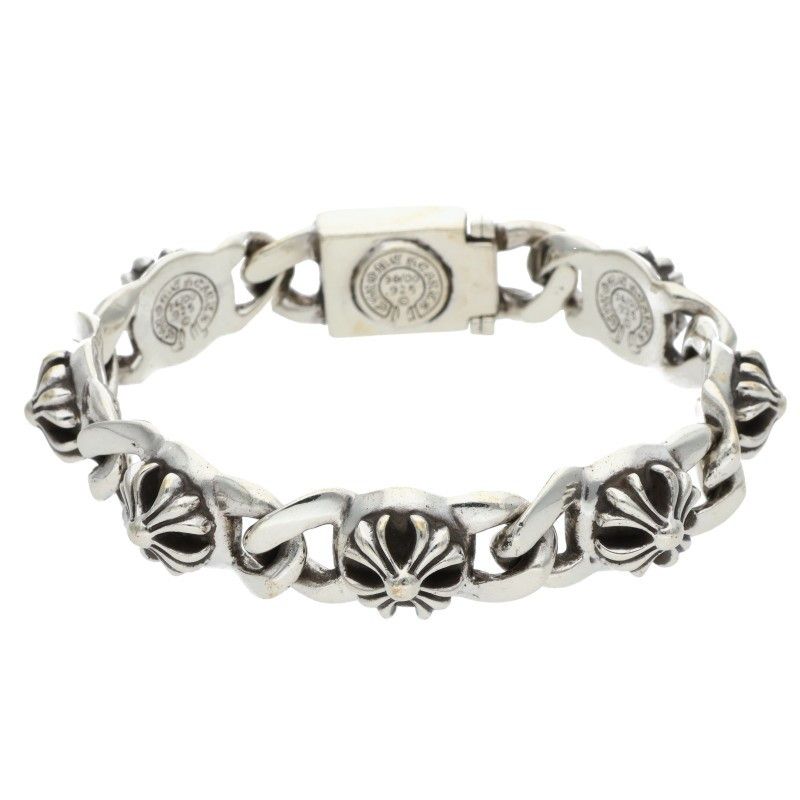 ★クロムハーツ★スモールクロスリンクブレスレット★ 7LINK★ クロムハーツ SMALL CROSS LINK/スモールクロスリンク シルバー