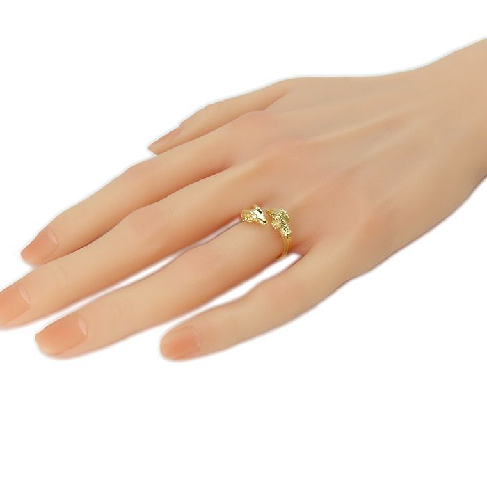 750 リング 18金イエローゴールド 11号 指輪 2頭の羊 子羊 ジュエリー メンズ レディース アリエス アニュス デイ 貴金属 地金 K 18 質屋 丸高 Agnus Dei 22 83-4