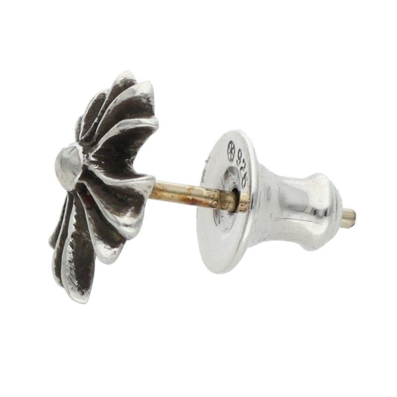 クロムハーツ No2 CH CRS/CHクロススタッド シルバーピアス メンズ