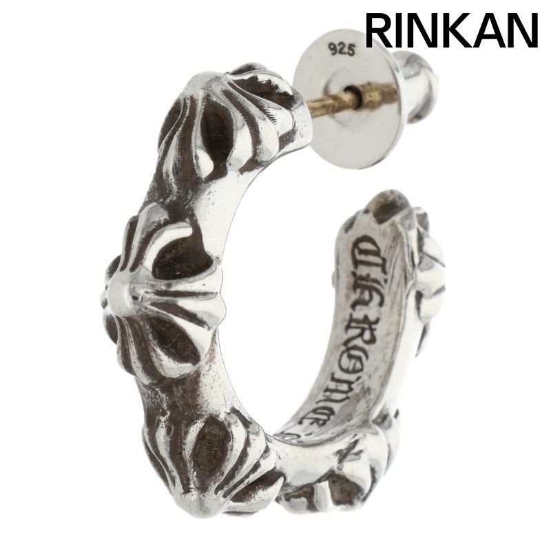 クロムハーツ HOOP CROSS SML クロスバンドフープ ピアス メンズ