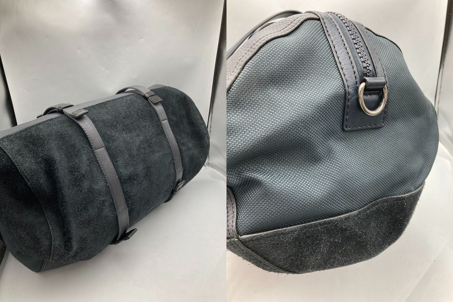 COACH コーチ レザー 2WAY ボストンバッグ メンズ 86737 中古 D4