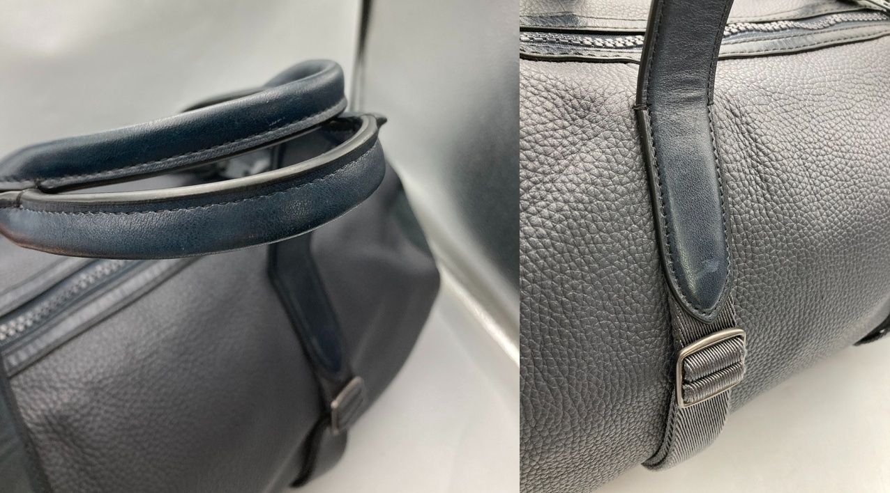 COACH コーチ レザー 2WAY ボストンバッグ メンズ 86737 中古 D4