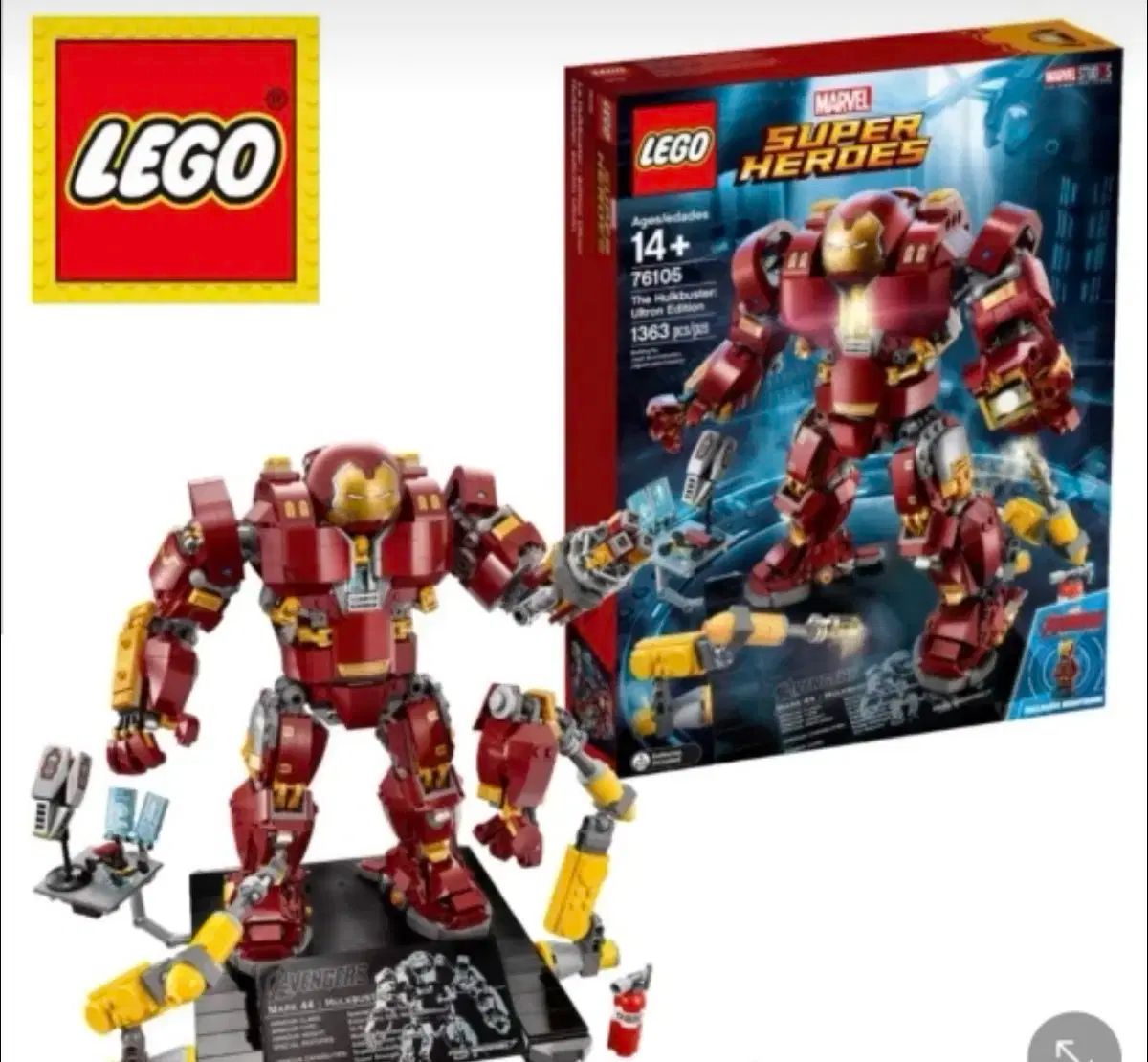 LEGOブロック 76105 アイアンマン 헐크버스터 ウルトロン EDITION MISB