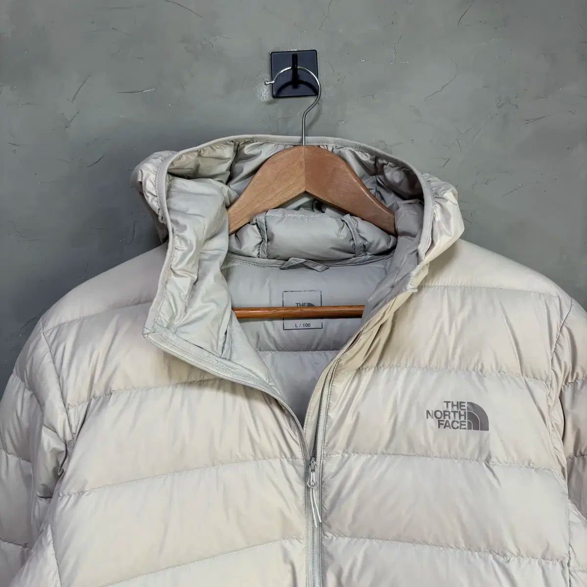THE NORTH FACE バーモント グースダウン 軽量 ダウン サンド 白